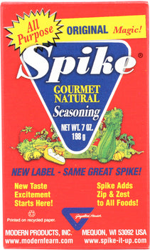 SPIKE: Original Magic All Purpose Gourmet Natural Seasoning, 7 oz