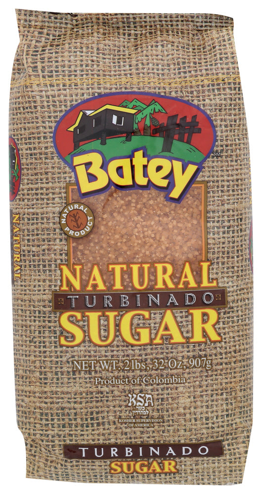 BATEY: Sugar Natural Turbinado, 2 lb