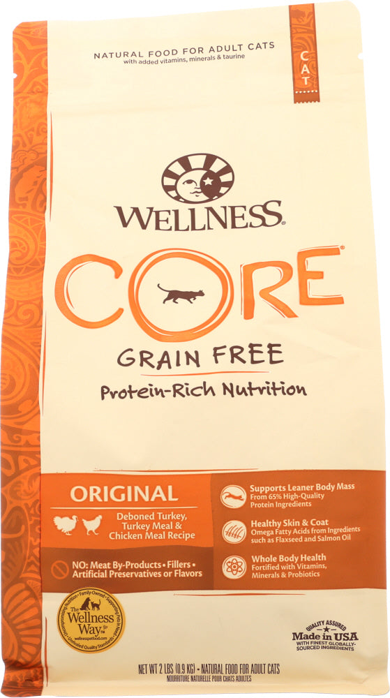 WELLNESS: CORE Original Fish & Fowl Cat Food, 2 lb