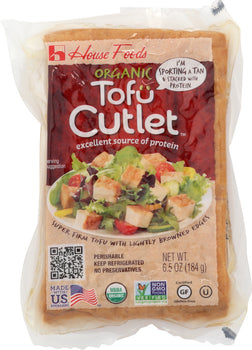 HOUSE FOODS: Organic Tofu Cutlet, 6.50 oz