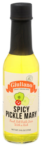 GIULIANO: Drink Mix Spicy Pickle, 5 oz