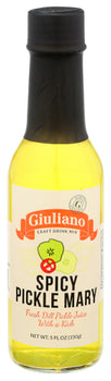 GIULIANO: Drink Mix Spicy Pickle, 5 oz