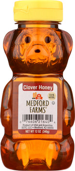 MEDFORD FARMS: Honey Pure Clover Bear, 12 oz