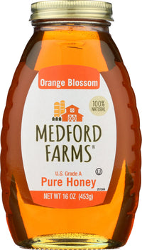 MEDFORD FARMS: Honey Pure Orange Blossom, 16 oz