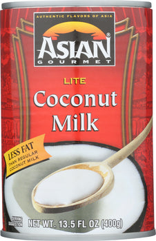 ASIAN GOURMET: Coconut Milk Lite, 13.5 fo