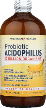 AMERICAN HEALTH: Acidophilus Culture Banana, 16 Oz