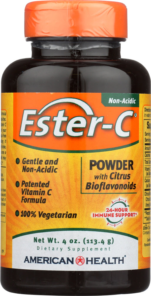 AMERICAN HEALTH: Ester C Powder Vegetarian Citrus Bioflavonoids, 4 oz