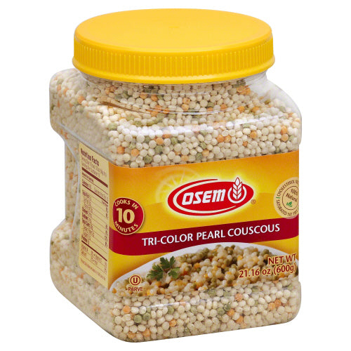 OSEM: Tri Color Pearl Couscous, 21.16 oz