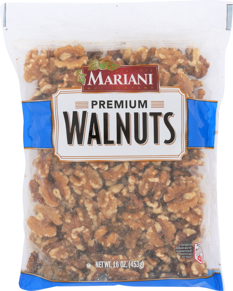 MARIANI NUT: Premium Shelled Walnuts, 16 oz