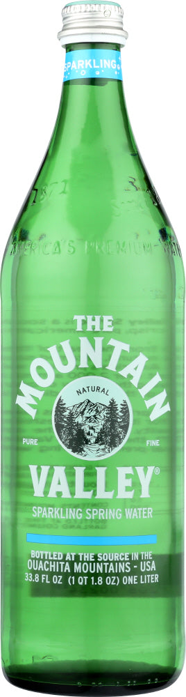 MOUNTAIN VALLEY: Premium Sparkling Water, 1 Liter