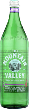 MOUNTAIN VALLEY: Water Sparkle Blackberry Pomegranate, 1 lt