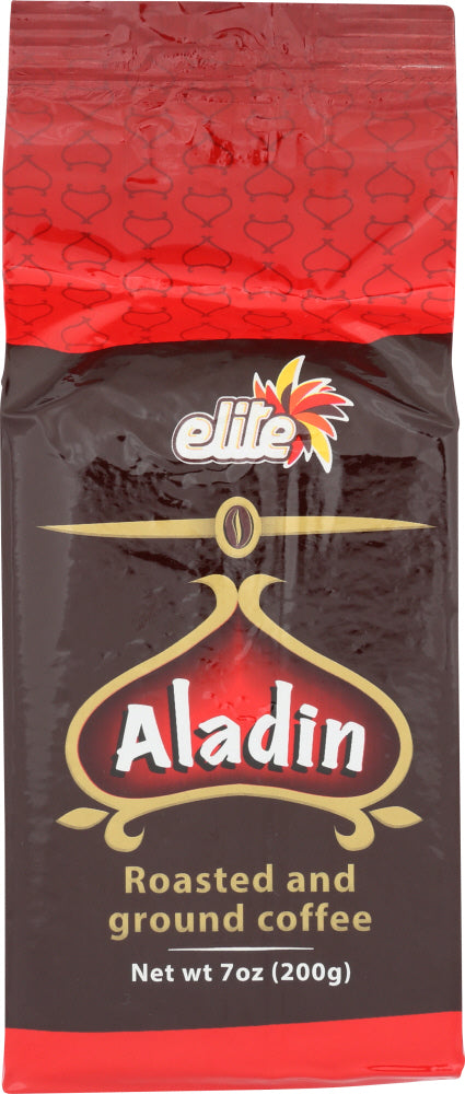 ELITE: Aladdin Roasted Ground Turkish Coffee, 7 oz