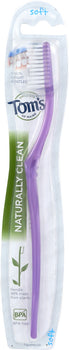 TOMS OF MAINE: Naturally Clean Adult Toothbrush, 1 ea