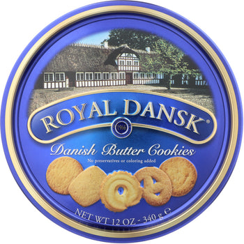 ROYAL DANSK: Danish Butter Cookies, 12 oz