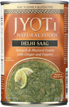 JYOTI: Delhi Saag Gluten Free, 15 oz