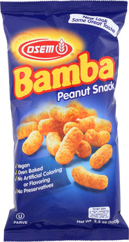 OSEM: Snack Peanut Bamba, 3.5 oz