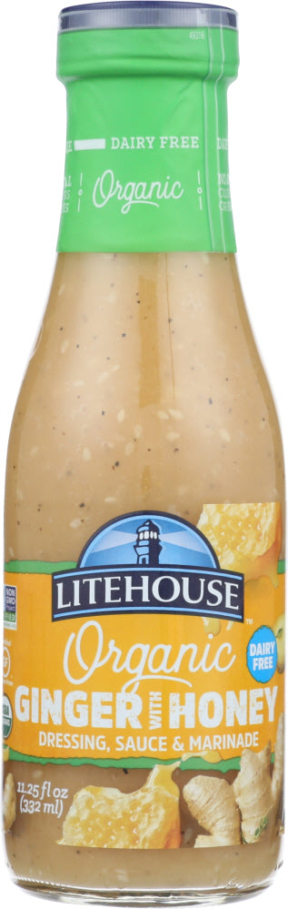 LITEHOUSE: Organic Ginger with Honey Dressing, Sauce and Marinade, 11.25 fl oz