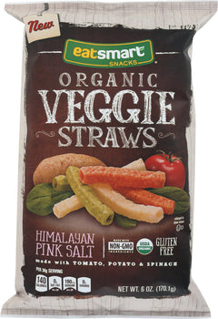 EATSMART: Organic Veggie Straws, 6 oz