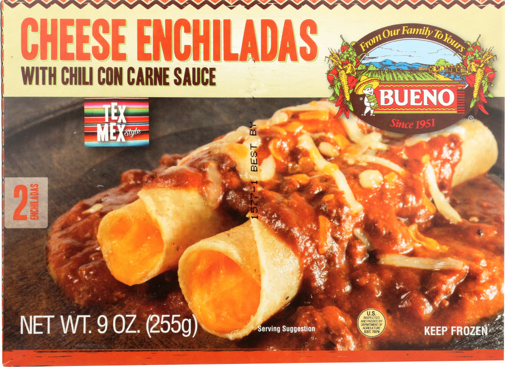 BUENO: Cheese Enchiladas TexMex, 9 oz