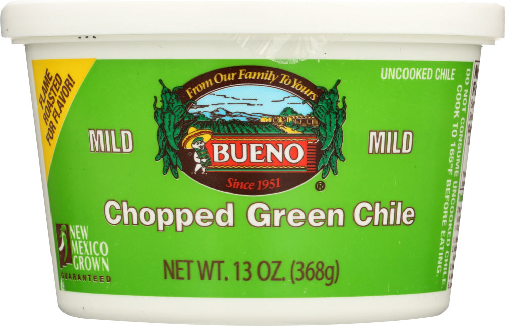 BUENO: Chopped Green Chile Mild, 13 oz