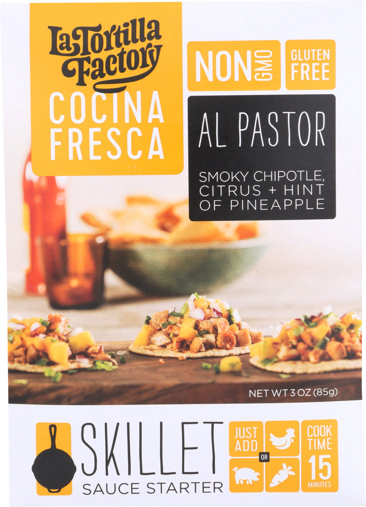 LA TORTILLA FACTORY: Cooking Sauce Al Pastor, 3 oz