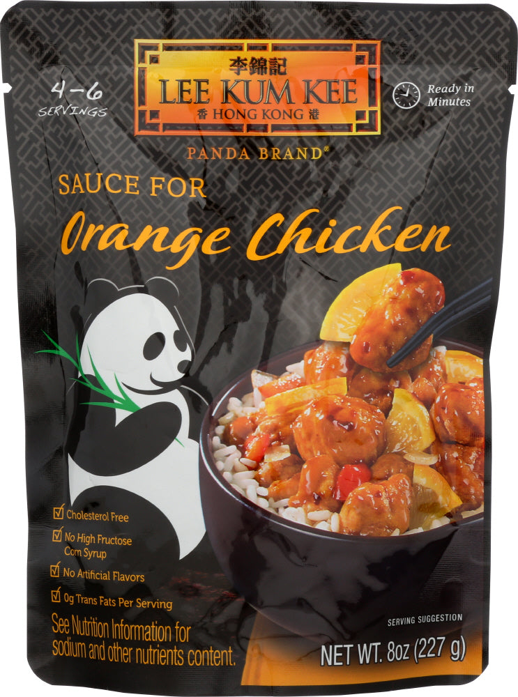 LEE KUM KEE: Panda Brand Mandarin Orange Chicken Sauce, 8 oz