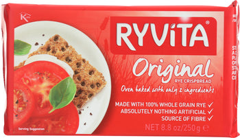 RYVITA: Wholegrain Original Rye Crispbread, 8.8 oz