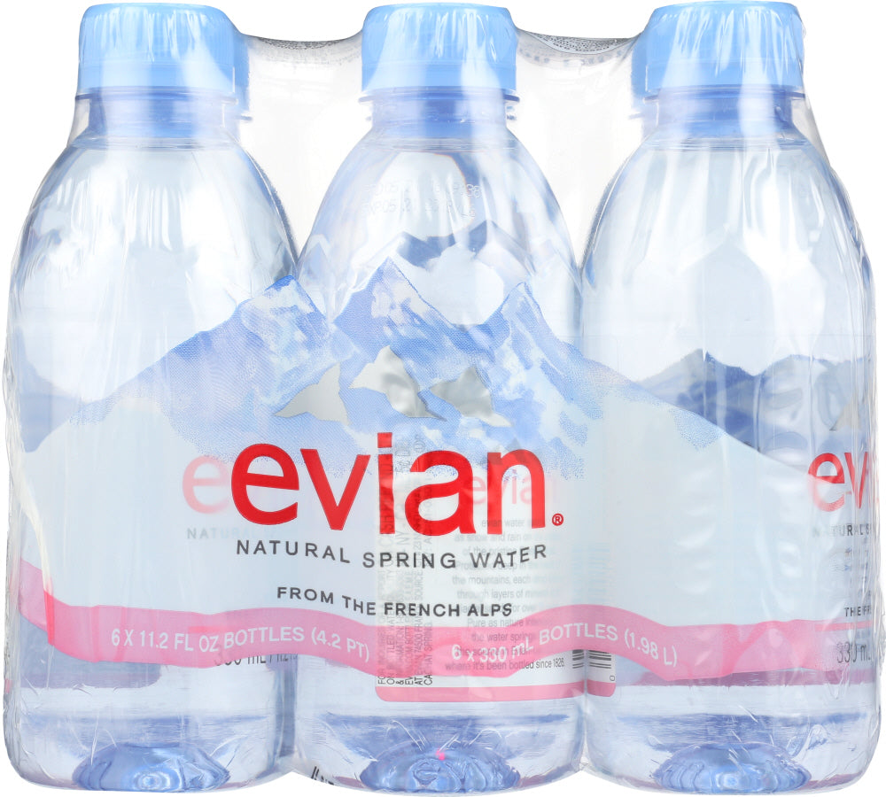 EVIAN: Spring Water 6 Pack, 1.98 lt