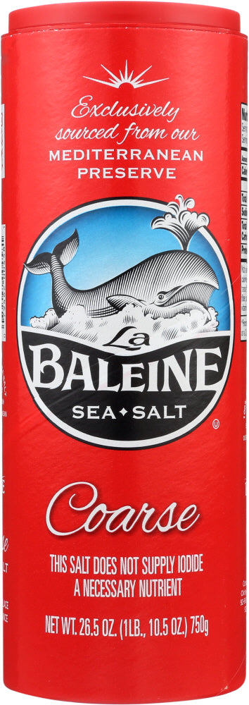 LA BALEINE: Coarse Sea Salt, 26.5 oz