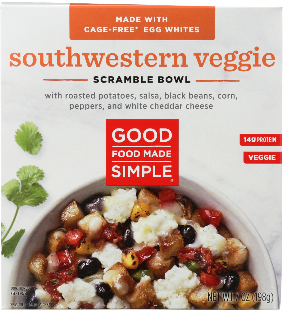 GOOD FOOD MADE SIMPLE: Southwestern Veggie Breakfast Bowl, 7 oz