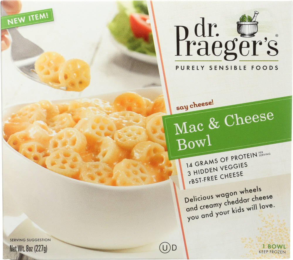 DR PRAEGER: Mac & Cheese Bowl, 8 oz