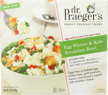 DR PRAEGER: Egg Whites & Kale Breakfast Bowl, 7 oz