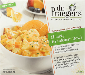 DR PRAEGER: Hearty Breakfast Bowl, 6.3 oz