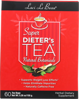 LACI LE BEAU: Super Dieter's Tea Original, 60 bg