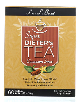 LACI LE BEAU: Super Dieter's Tea Cinnamon Spice, 60 bg