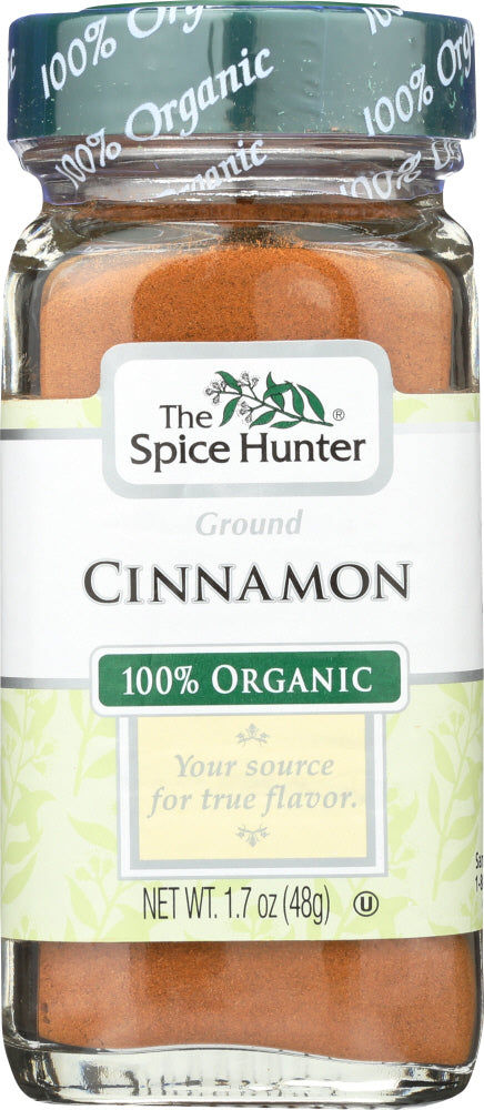 THE SPICE HUNTER: Organic Ground Cinnamon, 1.7 oz