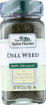 THE SPICE HUNTER: 100% Organic Dill Weed, 0.5 oz