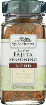 SPICE HUNTER: Salt Free Fajita Seasoning Blend, 1.8 oz