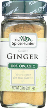 THE SPICE HUNTER: Organic Ground Ginger, 0.8 oz