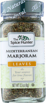 THE SPICE HUNTER: Marjoram Mediterranean Leaves, 0.3 oz