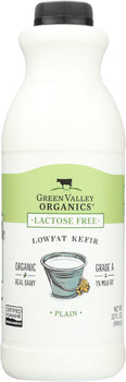 GREEN VALLEY ORGANICS: Kefir Lactose Free Plain, 32 oz