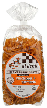 AL DENTE: Chickpea Turmeric Pasta, 8 oz