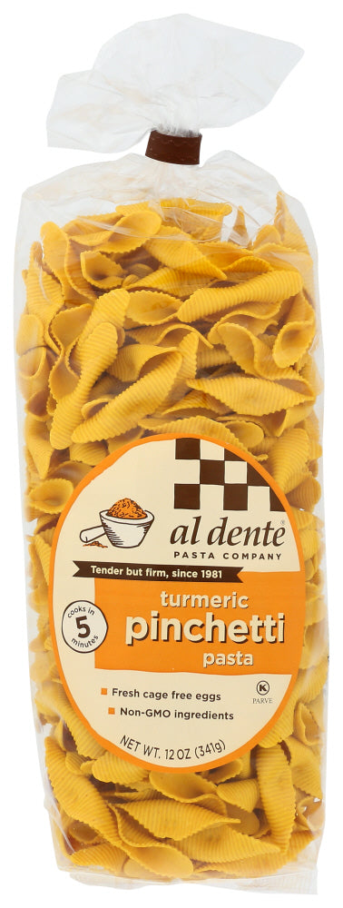 AL DENTE: Turmeric Pinchetti Pasta, 12 oz