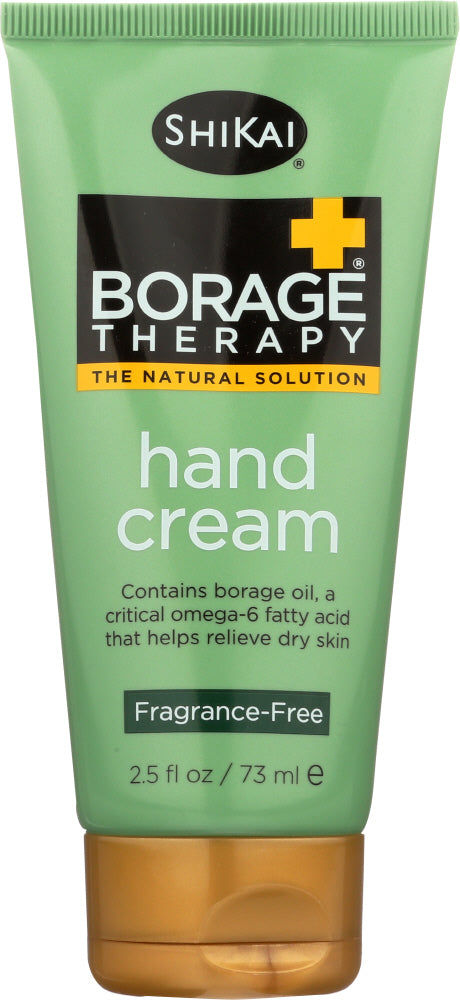 SHIKAI: Borage Therapy Hand Cream Unscented, 2.5 oz