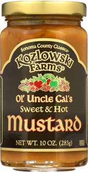 KOZLOWSKI FARMS: Sweet & Hot Mustard, 10 oz