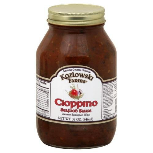 KOZLOWSKI FARMS: Sauce Seafood Cioppino, 32 fo