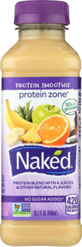 NAKED: Juice Protein Zone 4 Juice Blend Smoothie, 15.2 oz