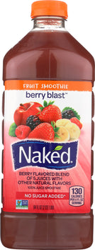 NAKED JUICE: Fruit Smoothie Berry Blast, 64 oz