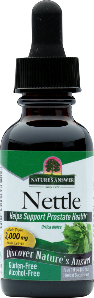 NATURES ANSWER: Nettles Alcohol Free, 1 oz