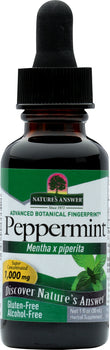 NATURES ANSWER: Peppermint Leaf Alcohol Free, 1 oz